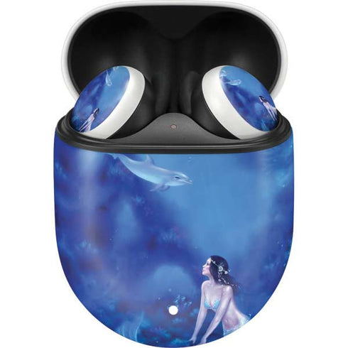 Rachel Anderson Ultramarine Google Pixel Buds Skin